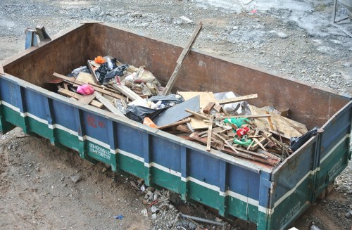 Waste removal truck servicing Bayswater residents