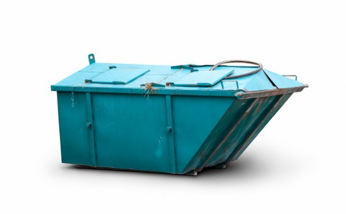 Charity collection volunteers moving reusable furniture