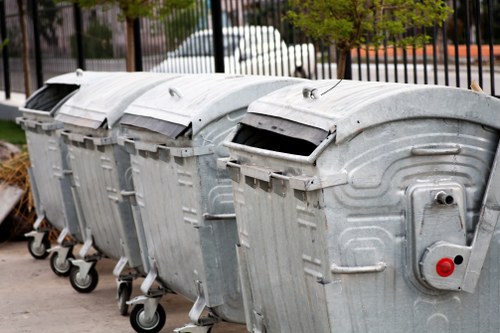 Sustainable disposal practices during flat clearance