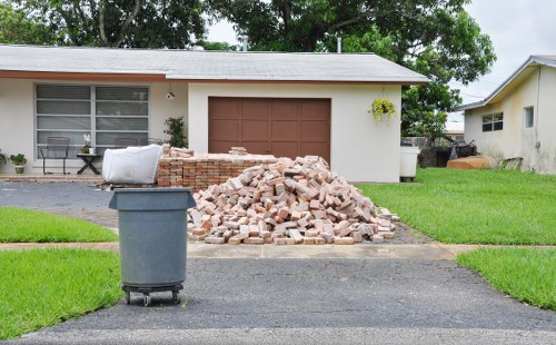 Professional team managing builders waste clearance in a Bayswater construction site