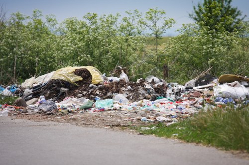 Sorting mixed recycling and glass at a commercial premises
